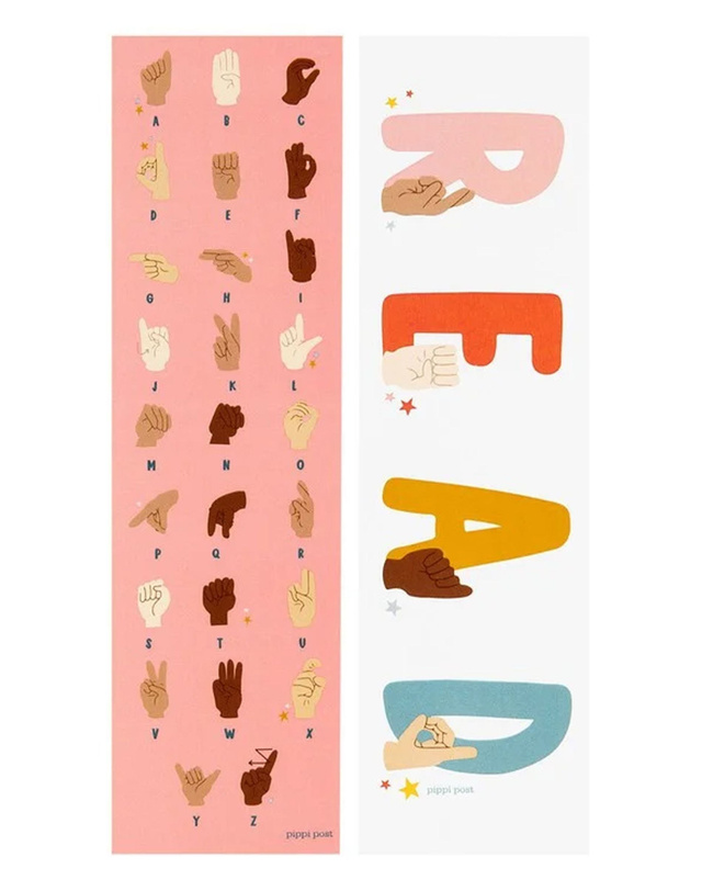Sign Language Bookmark Set, 1 of 6