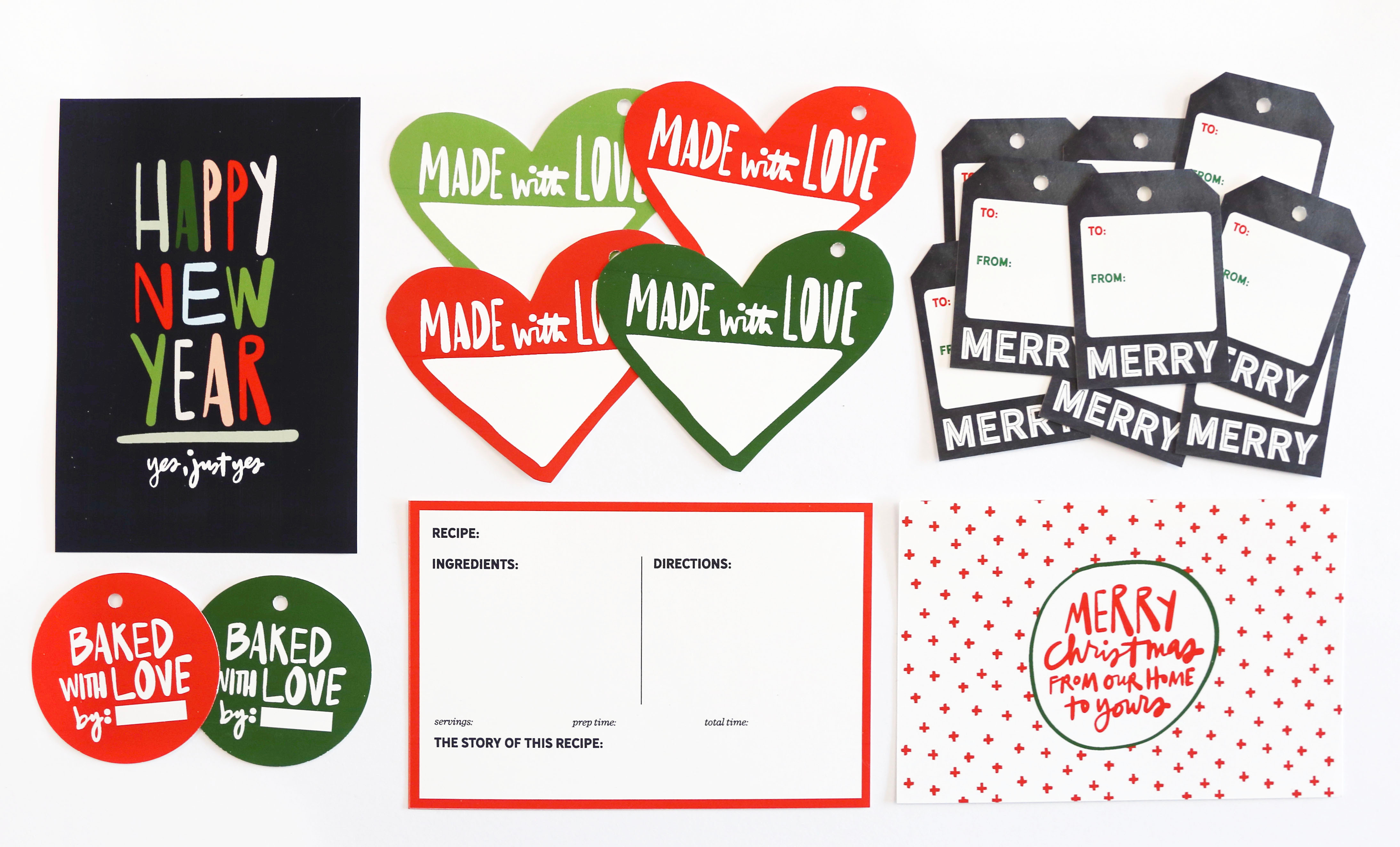 Ali Edwards Design Inc Holiday Printables Activity Package