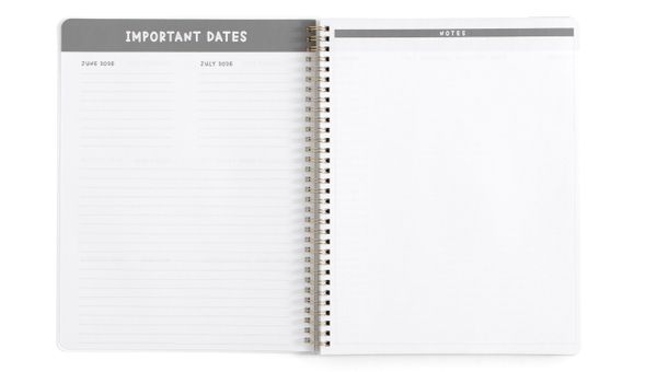 Happy Days Ahead- 8.5×11" Weekly/Monthly Planner, 5 of 10