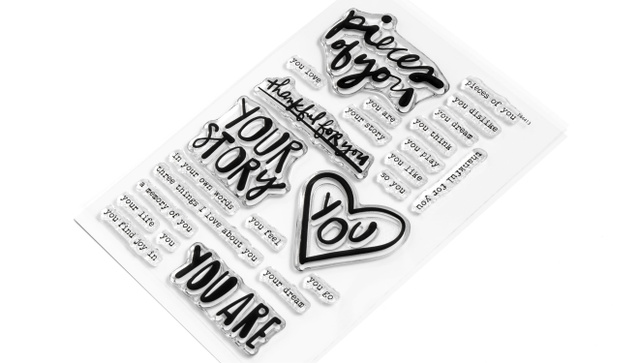 Pieces Of You 4×6 Stamp Set , 2 of 2