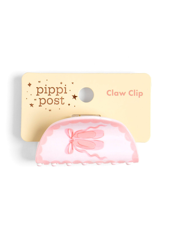 Pink Ballet Slippers Claw Hair Clip, 5 of 7