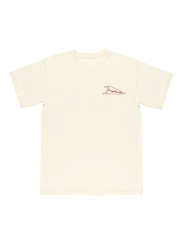 Fayetteville Football Game Day Tee - Ivory, 5 of 5