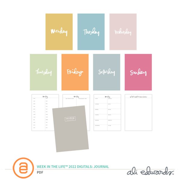Week In The Life™ 2022 Digital Journal, 1 of 1