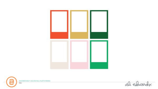December Daily® 2026 Digital Plastic Frames, 1 of 1