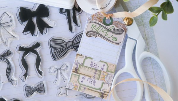Stamp Set : 6×8 Bows, 6 of 6