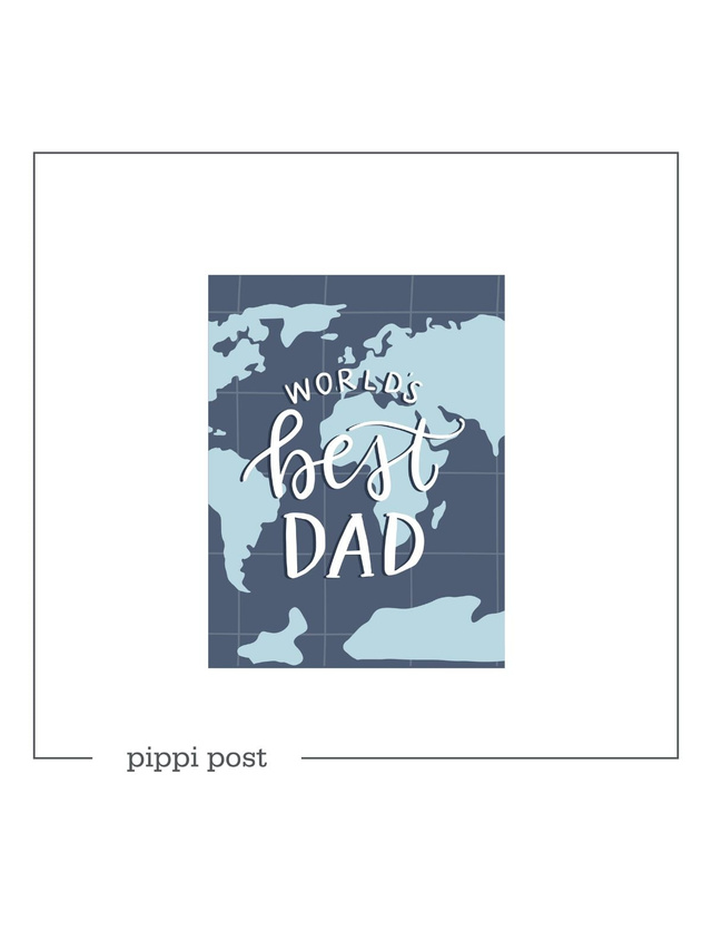 World's Best Dad - Digital Greeting Card, 1 of 1