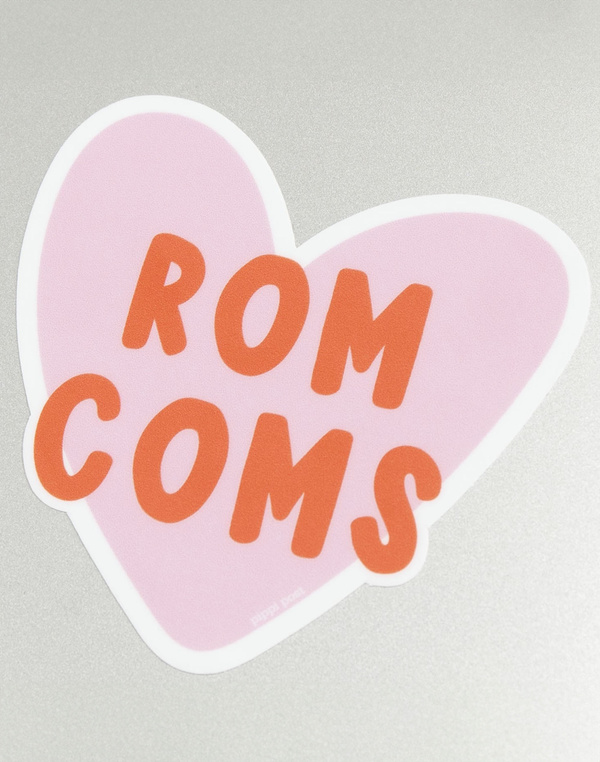 Rom Com Decal Sticker, 3 of 4