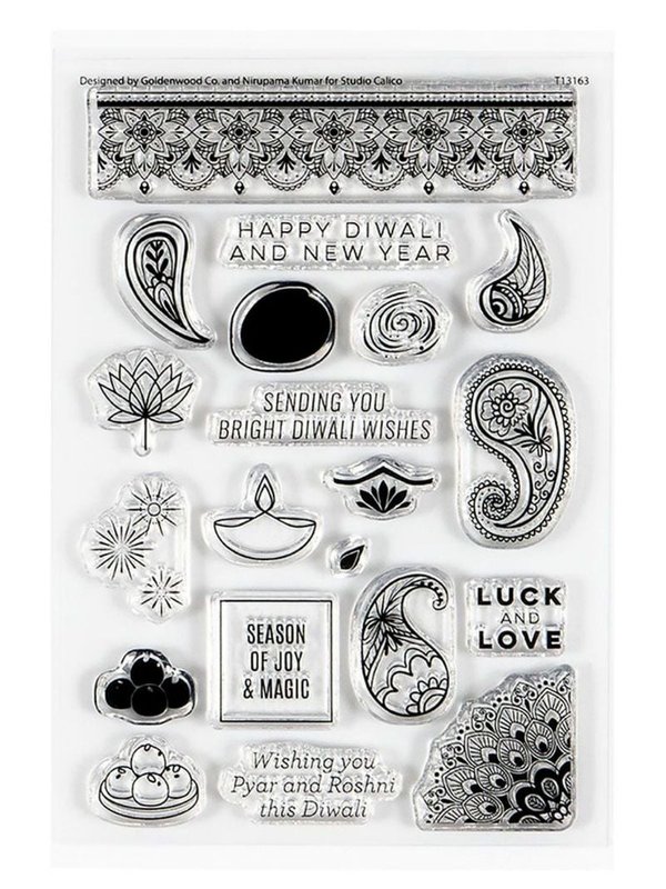 Stamp Set : 4×6 Diwali by Goldenwood Co + Nirupama Kumar, 1 of 1