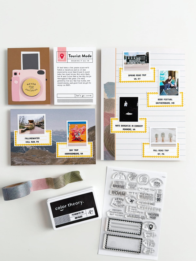 Stamp Set : 4×6 Travel Labels by Goldenwood Co, 3 of 4