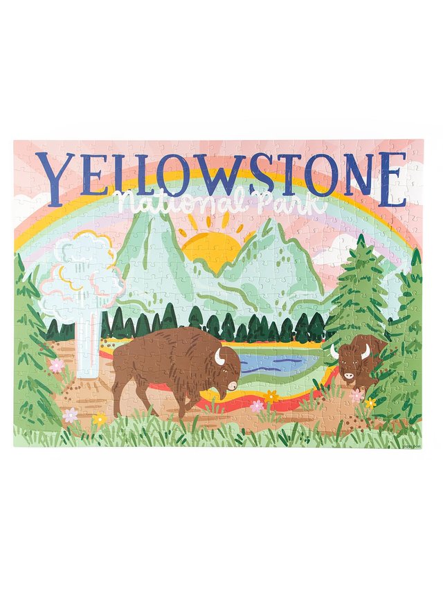 Yellowstone National Park - 500 Piece Jigsaw Puzzle, 7 of 7