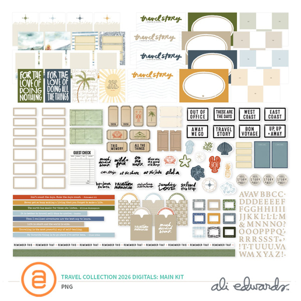 Travel Collection 2026 Digital Main Kit, 1 of 1