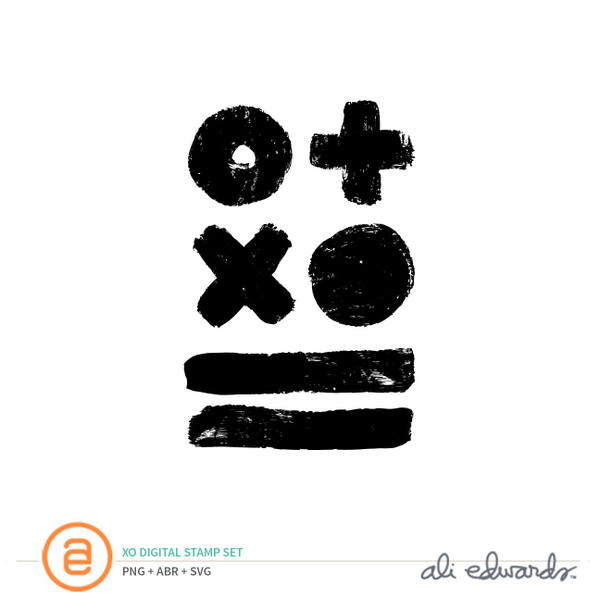 XO Digital Stamp Set, 1 of 1