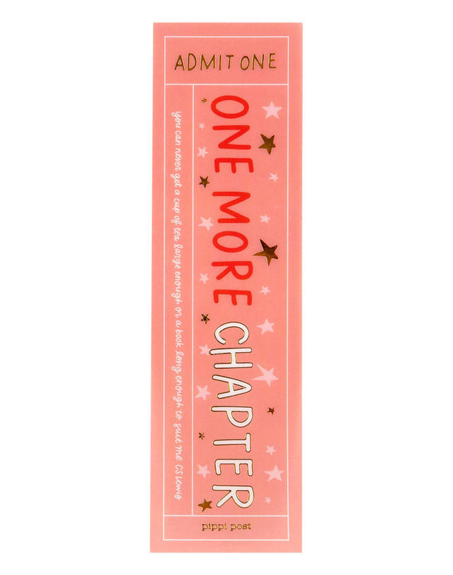 One More Chapter Transparent Bookmark, 2 of 3