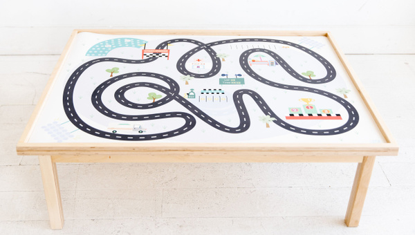 Table Top Race Track Play Mat, 1 of 7