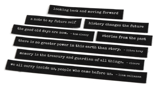Stories From The Past Canvas Word Strips, 2 of 2