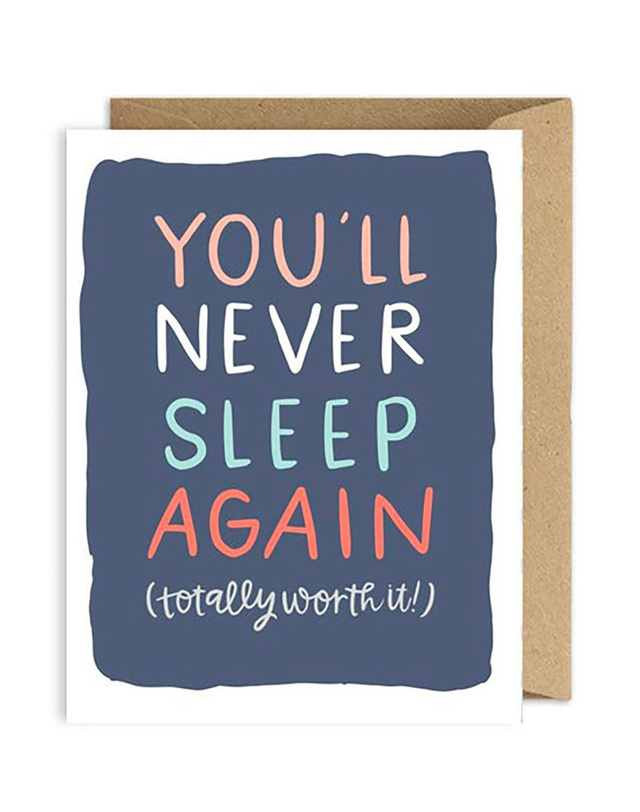 Never Sleep Again Greeting Card, 1 of 1