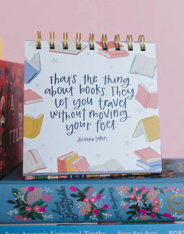 52 Weeks of Book Quotes - Desk Flip Calendar, 5 of 7