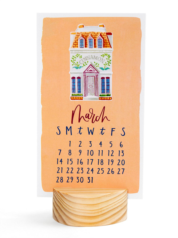 I Remember When 2027 Mini Desk Calendar + Wooden Block, 3 of 8