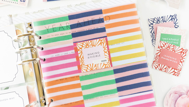 One Little Word® 2026 7×8.25" Vellum & Transparency Paper Pack, 2 of 3