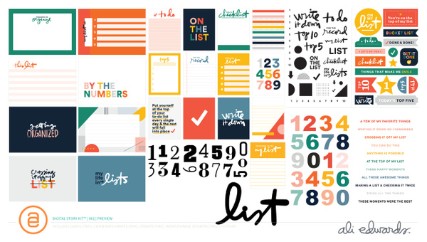 List Digital Story Kit™ , 1 of 1