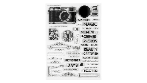 Stamp Set : 6×8 Capture The Moments, 1 of 2