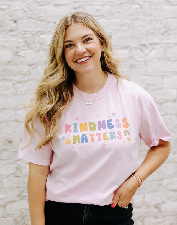 Kindness Matters Tee - Blossom, 2 of 3