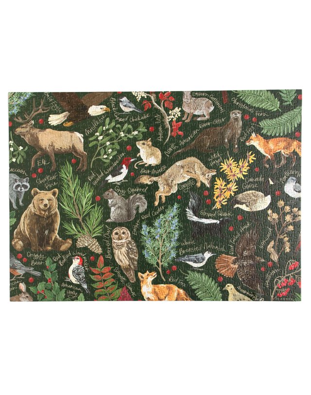 Winter Flora & Fauna - 1,000 Piece Jigsaw Puzzle, 4 of 7