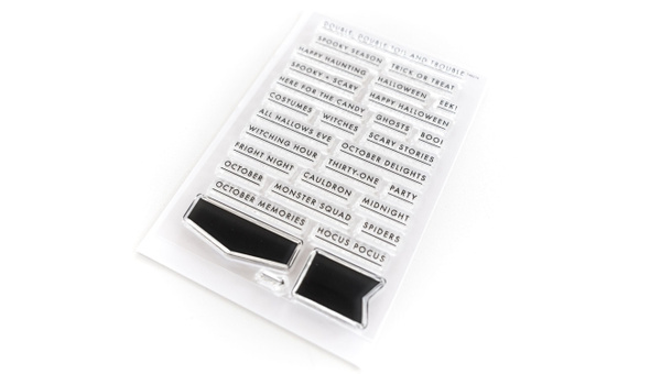 Halloween Words 4×6 Stamp Set, 2 of 3
