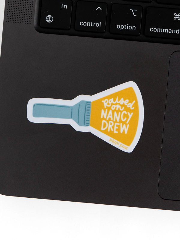 Raised On Mystery Stories Decal Sticker, 3 of 3