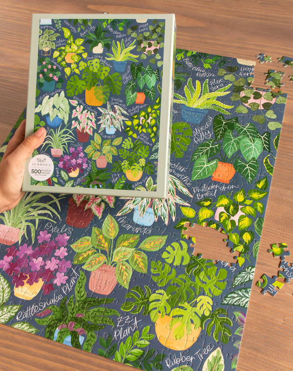 Houseplant Jungle - 500 Piece Jigsaw Puzzle, 7 of 7