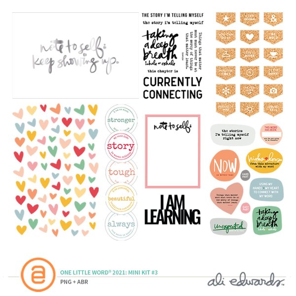 One Little Word® 2021 Digital Mini Kit #3, 1 of 1