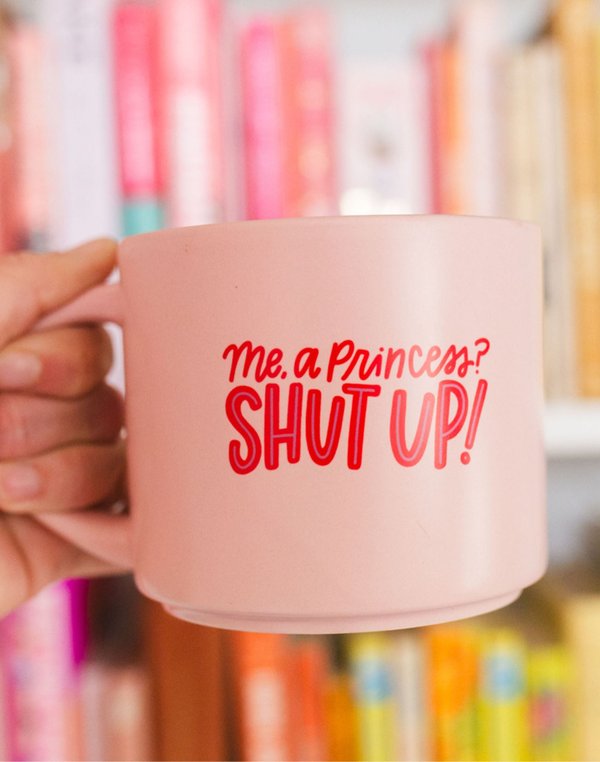 Me, A Princess? Large Ceramic Mug , 3 of 5