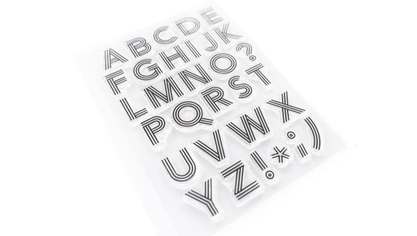Alphas Are Awesome #42 6×8 Stamp Set , 2 of 2