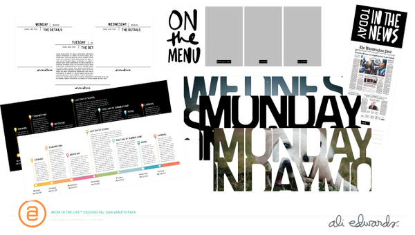 Week In The Life™ 2022 Digital Variety Pack, 1 of 1