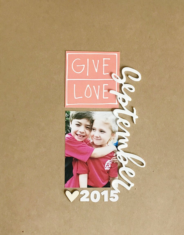 Give Love, 1 of 2