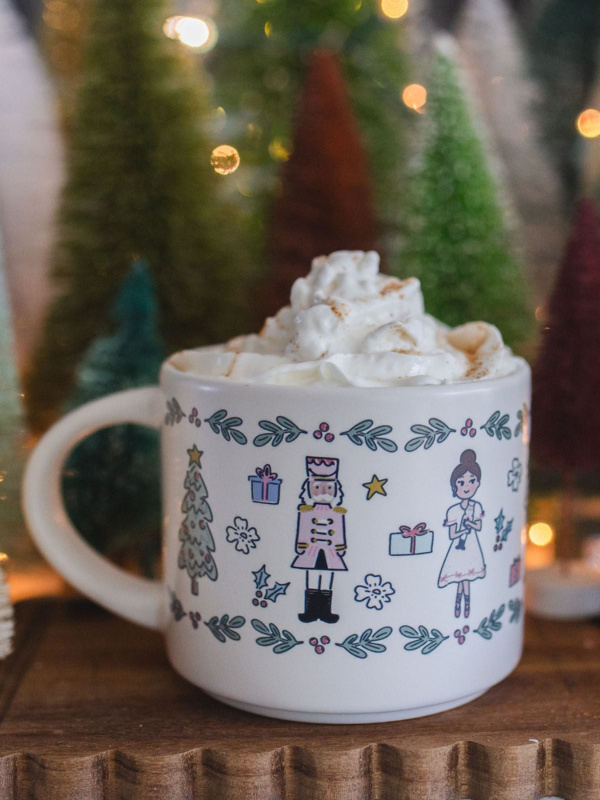 The Nutcracker Large Ceramic Christmas Mug, 1 of 5