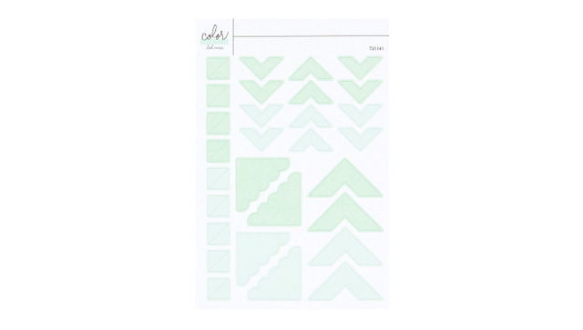 Color Collective 4×6 Photo Corners - Minty, 1 of 1