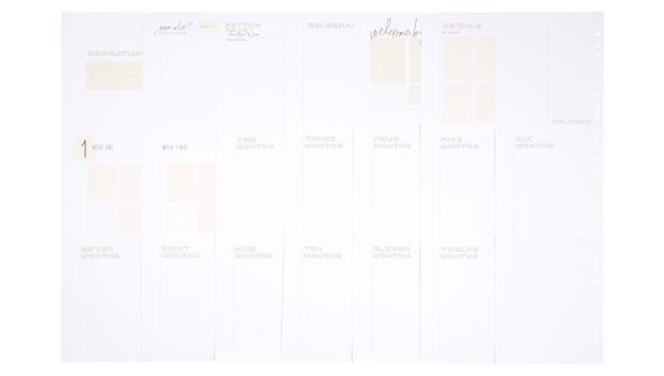 Little Ones My First Year Planner Pages, 3 of 3