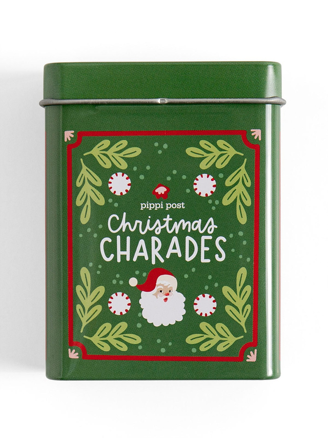 Christmas Charades Game - Deck of Cards + Storage Tin, 5 of 8