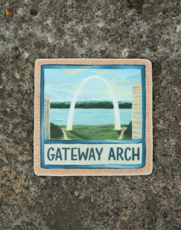 Gateway Arch Decal Sticker, 2 of 3