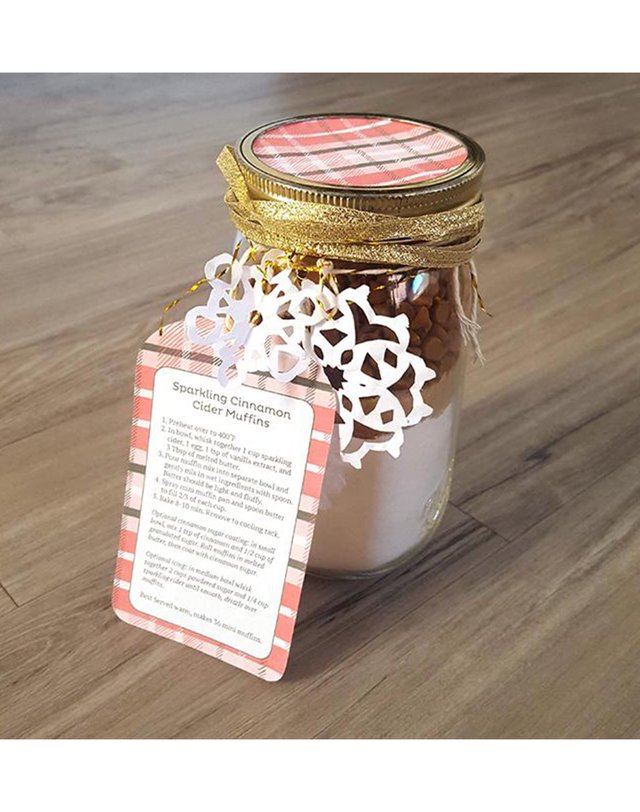 Digital Printable Muffin Recipe-In-A-Jar Tag, 3 of 3
