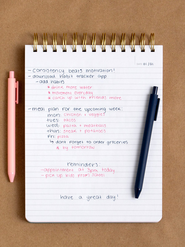 Notes & Ideas Top Spiral 7×9 Notebook, 3 of 3