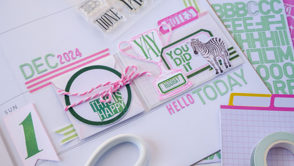 Stop The Blur Memory Planner Kit - December 2024, 8 of 12
