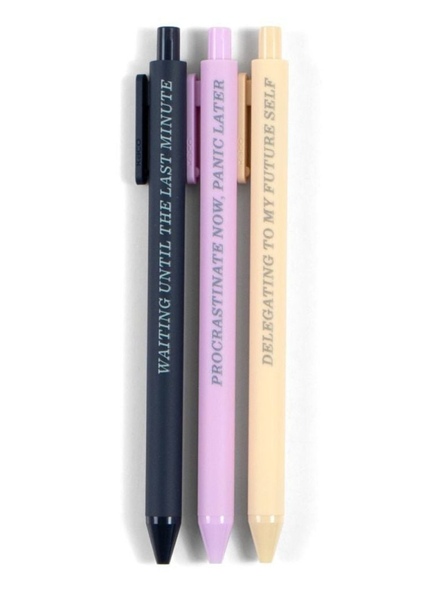 The Procrastinator Gel Pen Set, 2 of 3