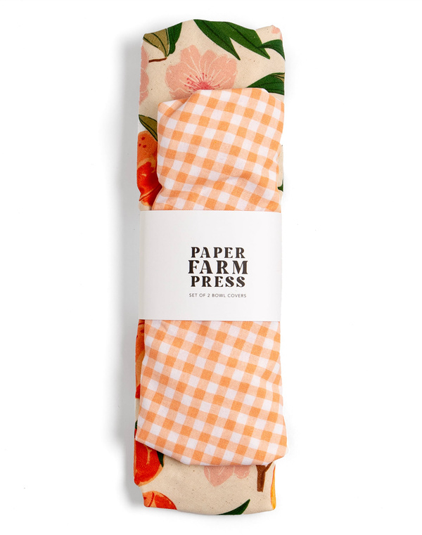 Peach Blossom Bowl Cover Set, 3 of 3