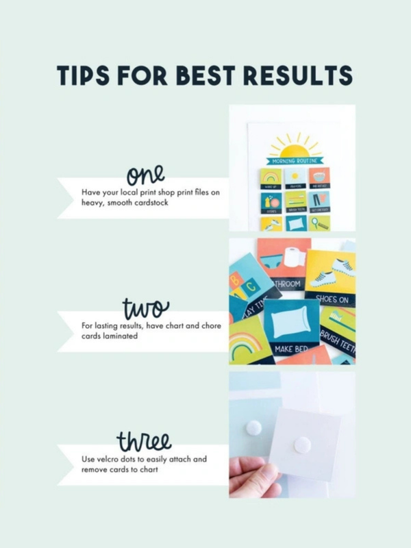 Kids Chore Chart Digital - Printable Calendar, 5 of 5
