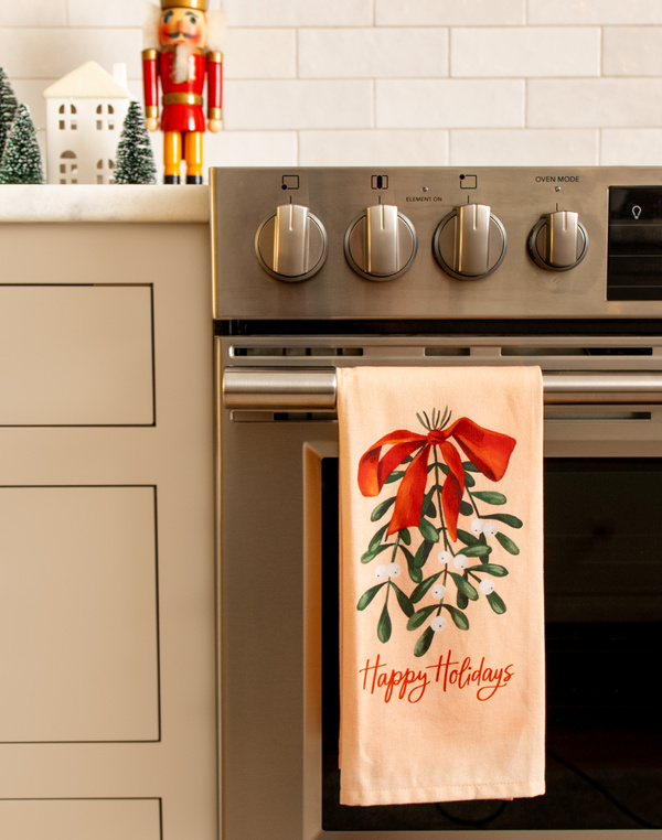 Mistletoe Kitchen Towel, 2 of 4