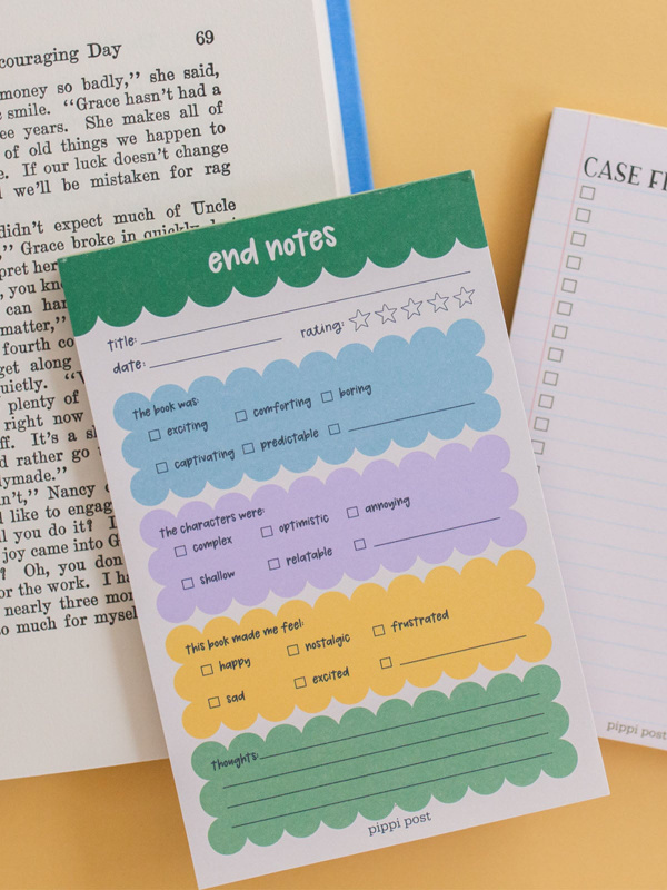 End Notes Book Reflection & Review 4×6 Notepad, 3 of 4