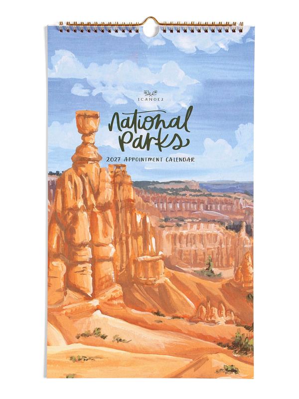 2027 National Parks Hanging Wall Calendar, 1 of 7