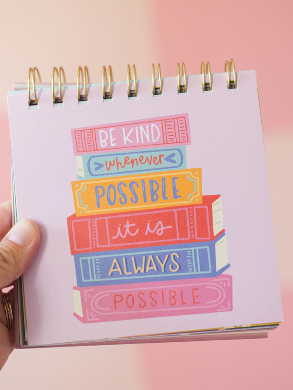 52 Weeks of Happy Quotes - Desk Flip Calendar, 5 of 10